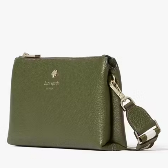 NWT Kate Spade Emma Mini Crossbody ~ Enchanted Green - Picture 3 of 5